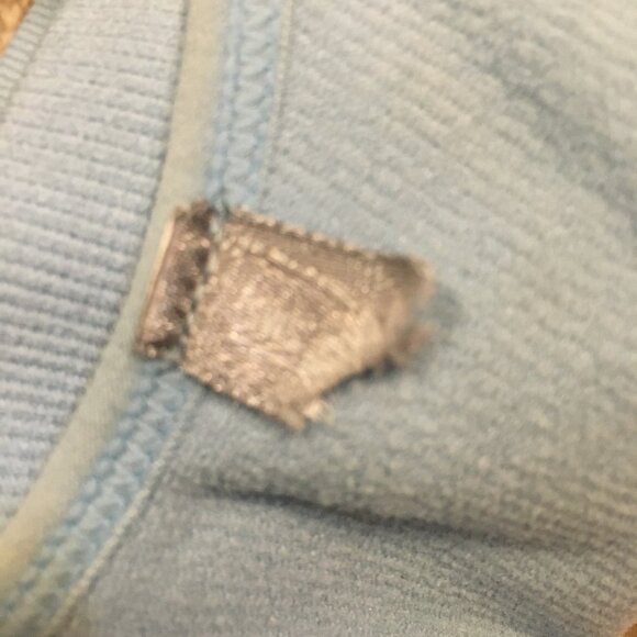 SWS Stretchy Relaxed Pale Blue Sports Bra - Picture 9 of 13